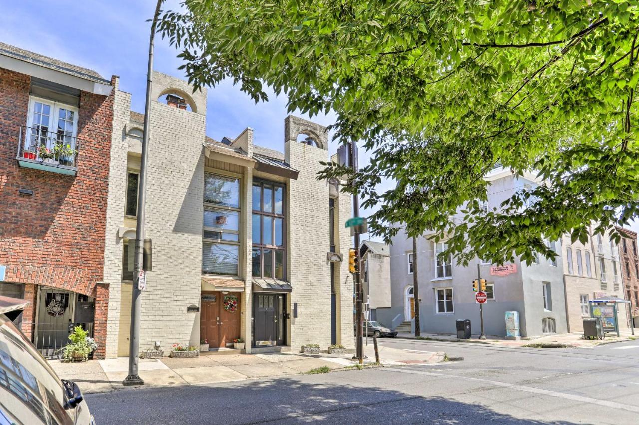 Philly Townhome With Private Patio And City Views Filadélfia Exterior foto